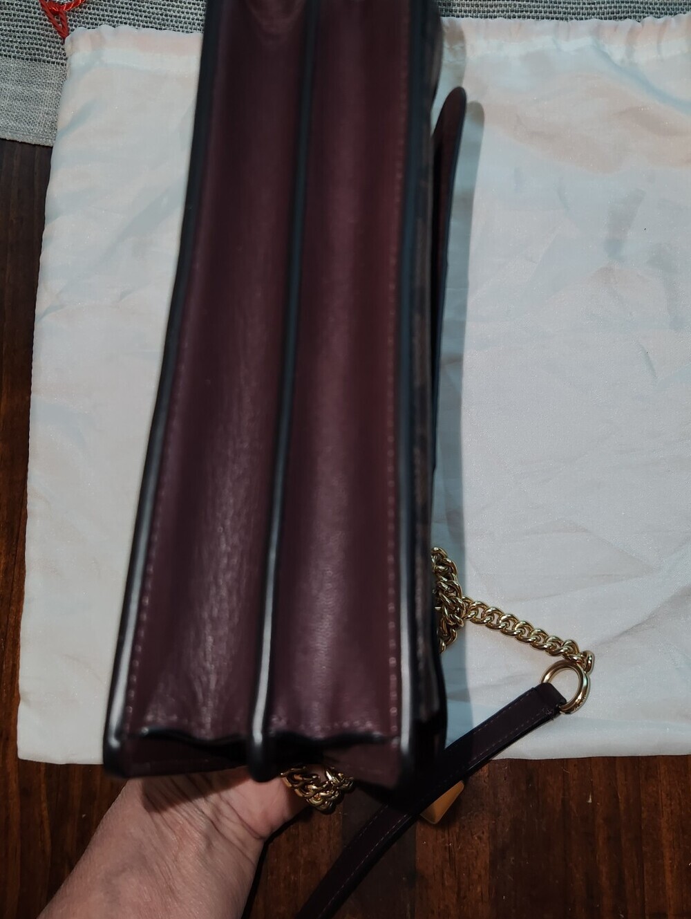 COACH Klare Chain Strap Purse W/Dust Bag New Condition - Picture 5 of 6
